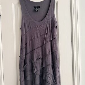 New York and company Gray Sleeveless Layered dress
